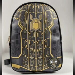 NWT Funko Pop Exclusive Spider-Man: No Way Home Black Gold Backpack